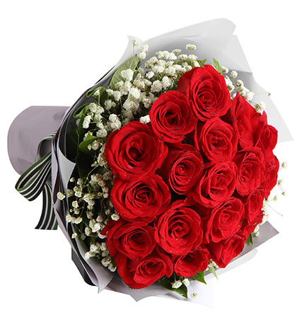 Corolla Red Roses — alternate view