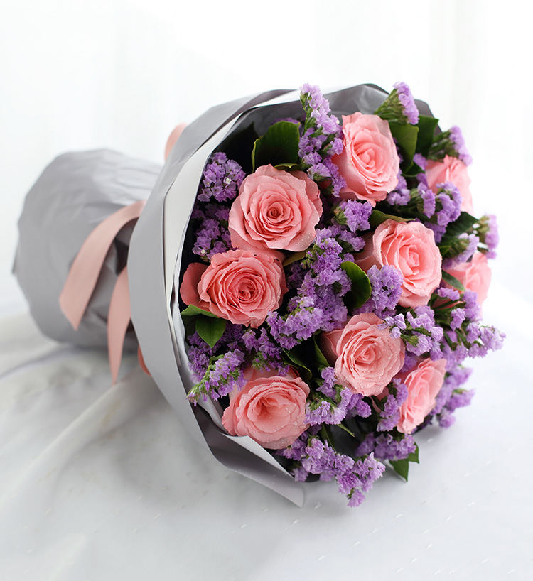 Diana Pink Roses — alternate view