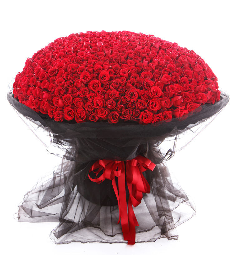 999 Corolla Red Roses Bouquet — alternate view