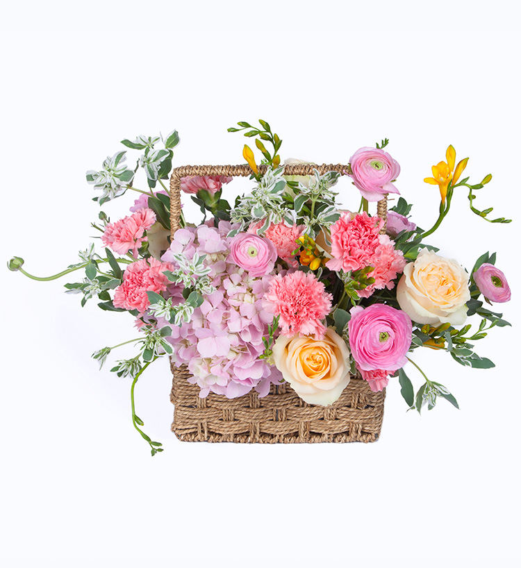 Mom, I Love You Garden Basket — alternate view