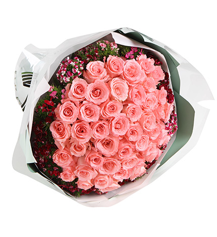 Only You Pink Roses — alternate view