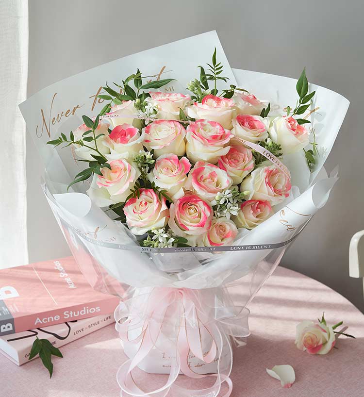 Pride White Roses
