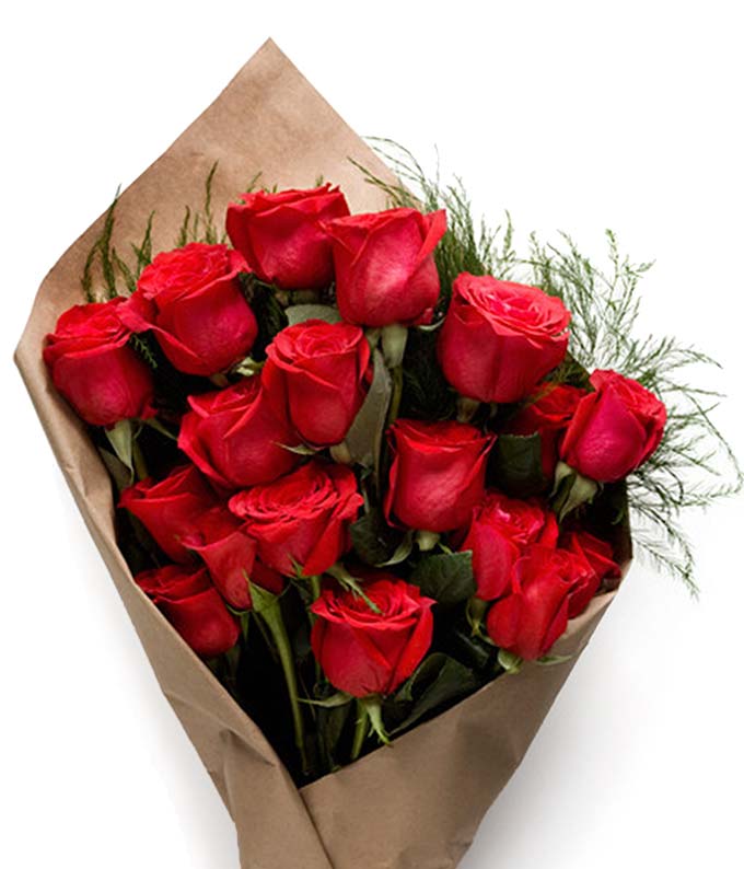 Pure Romance Red Roses